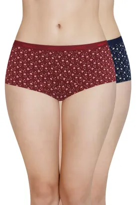 Printed Low Rise Boyshort (Pack of 2)