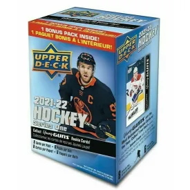 2021 - 2022 Upper Deck Series 1 Hockey Blaster Box #96833