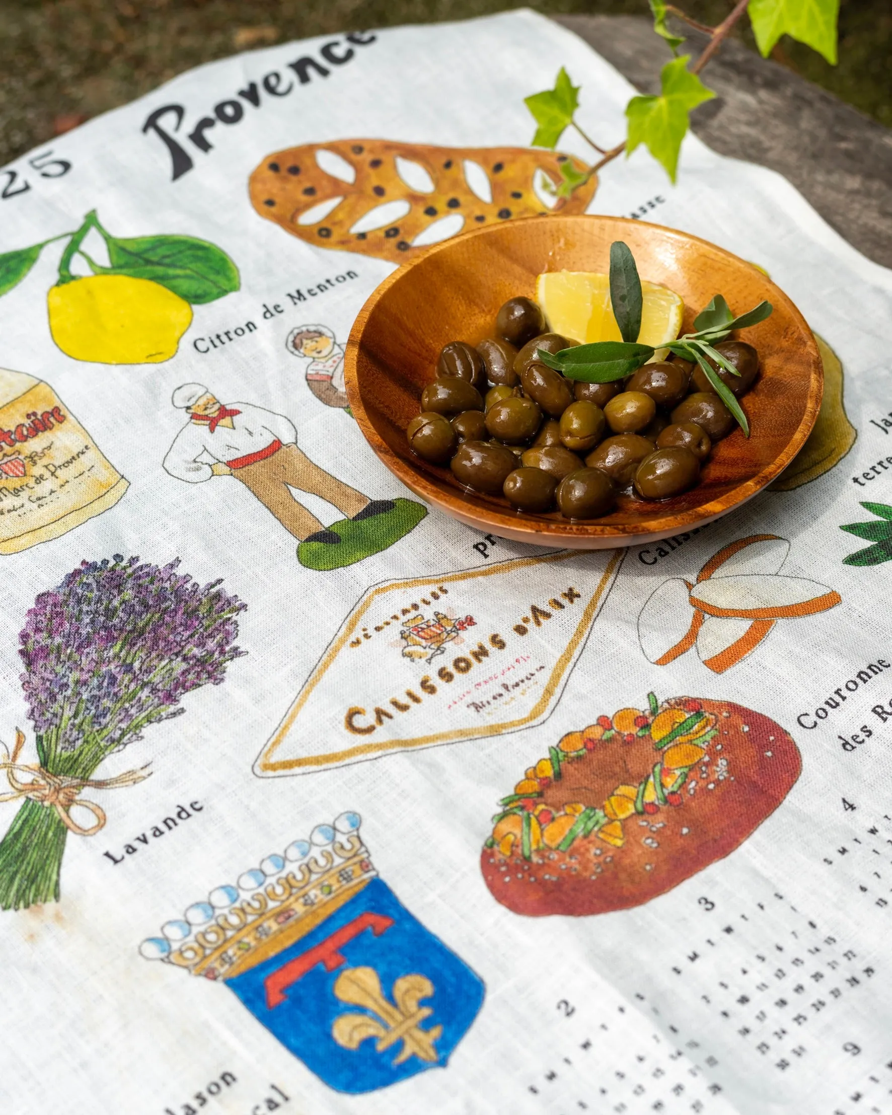 2025 Calendar Cloth: Souvenir of Provence