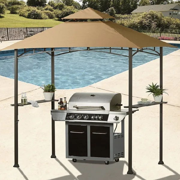 ABCCANOPY 5x8 Grill Shelter Replacement Canopy ROOF ONLY