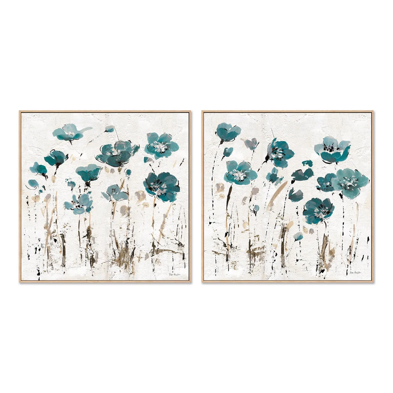 Abstract Balance, Style A & B, Set Of 2 , By Lisa Audit