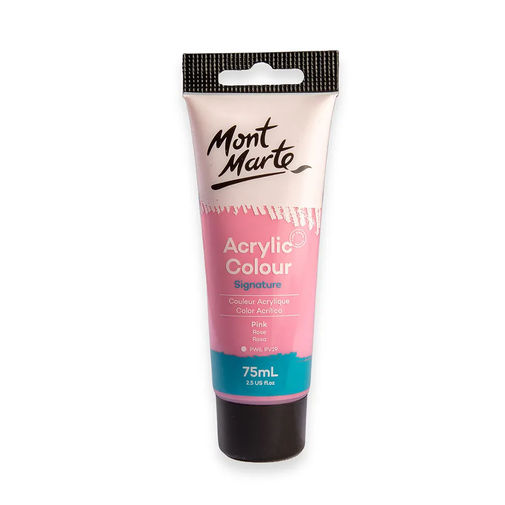 Acrylic Colour Paint Signature 75ml (2.5 US fl.oz) Tube - Pink