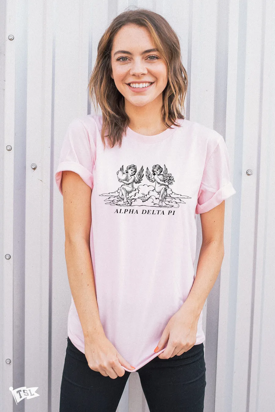 Alpha Delta Pi Cherub Tee