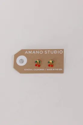 Amano Studio Cherry Stud Earrings