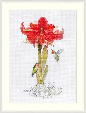 Amaryllis K-202 Counted Cross-Stitch Kit