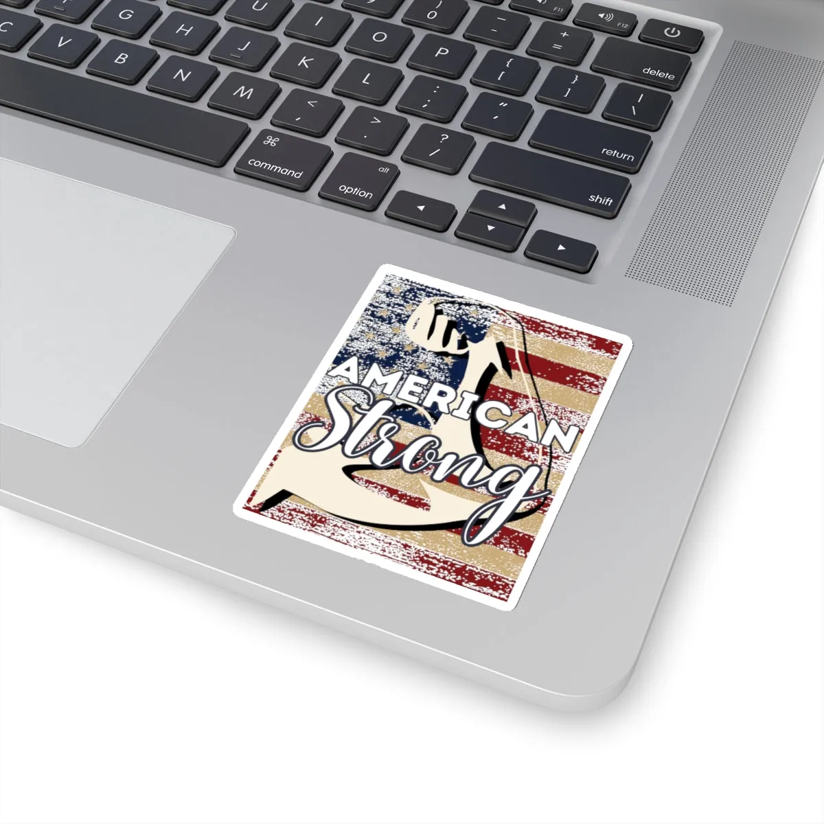 AMERICAN Strong - Strong Arm USA Kiss-Cut Stickers