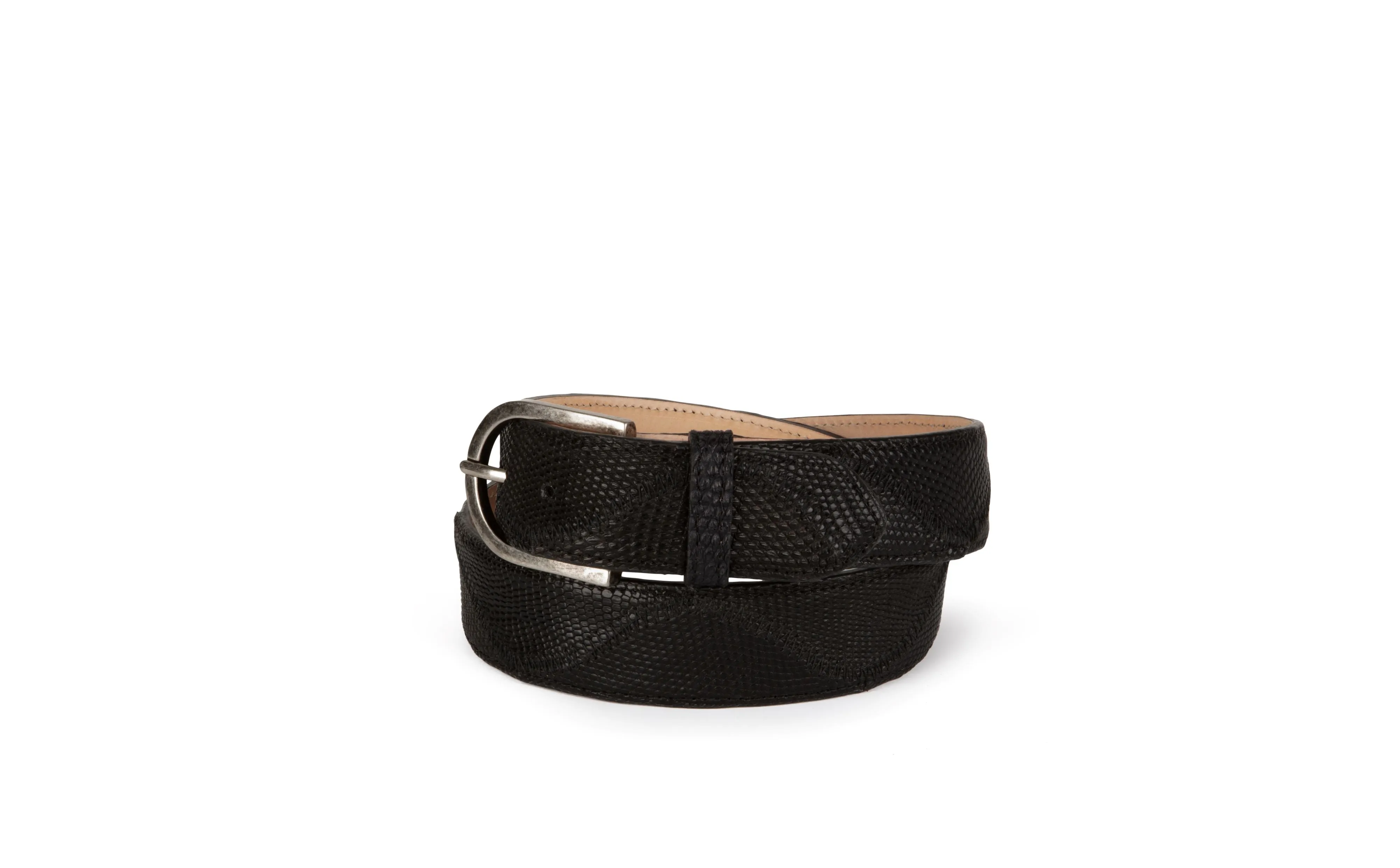 Azulado Patchwork Lizard Belt