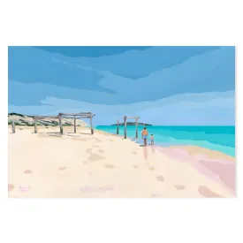 Beach Day At Hamelin Bay , By Meredith Howse