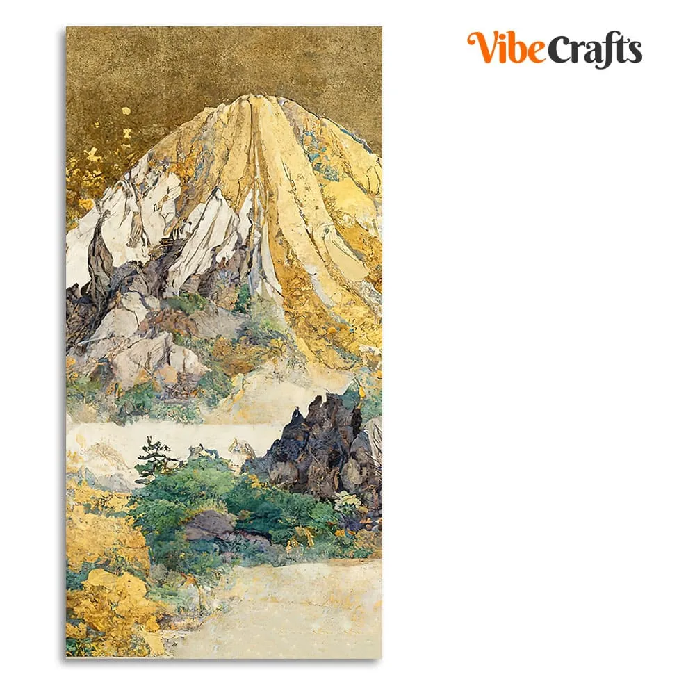 Beautiful Mountain Scenery Canvas Wall Painting