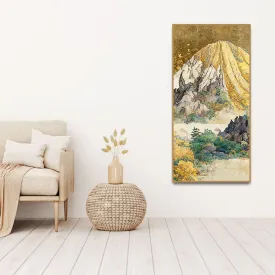 Beautiful Mountain Scenery Canvas Wall Painting