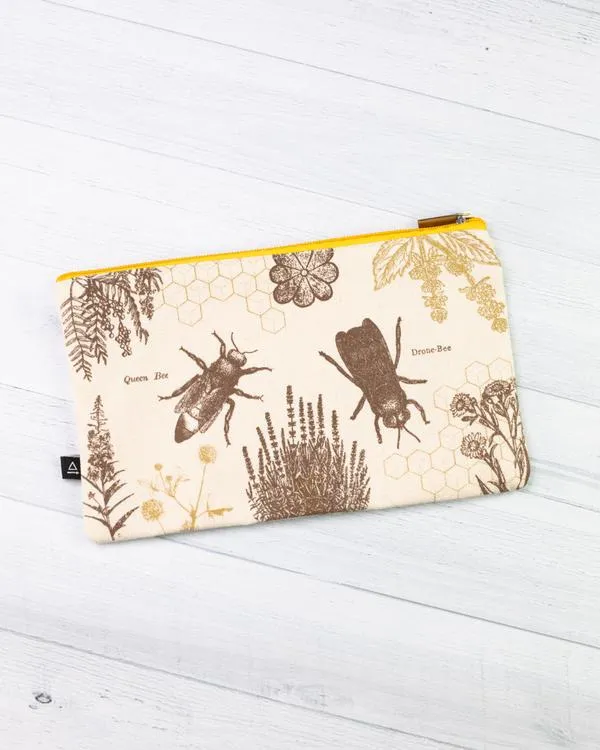 Bees Zip Pouch