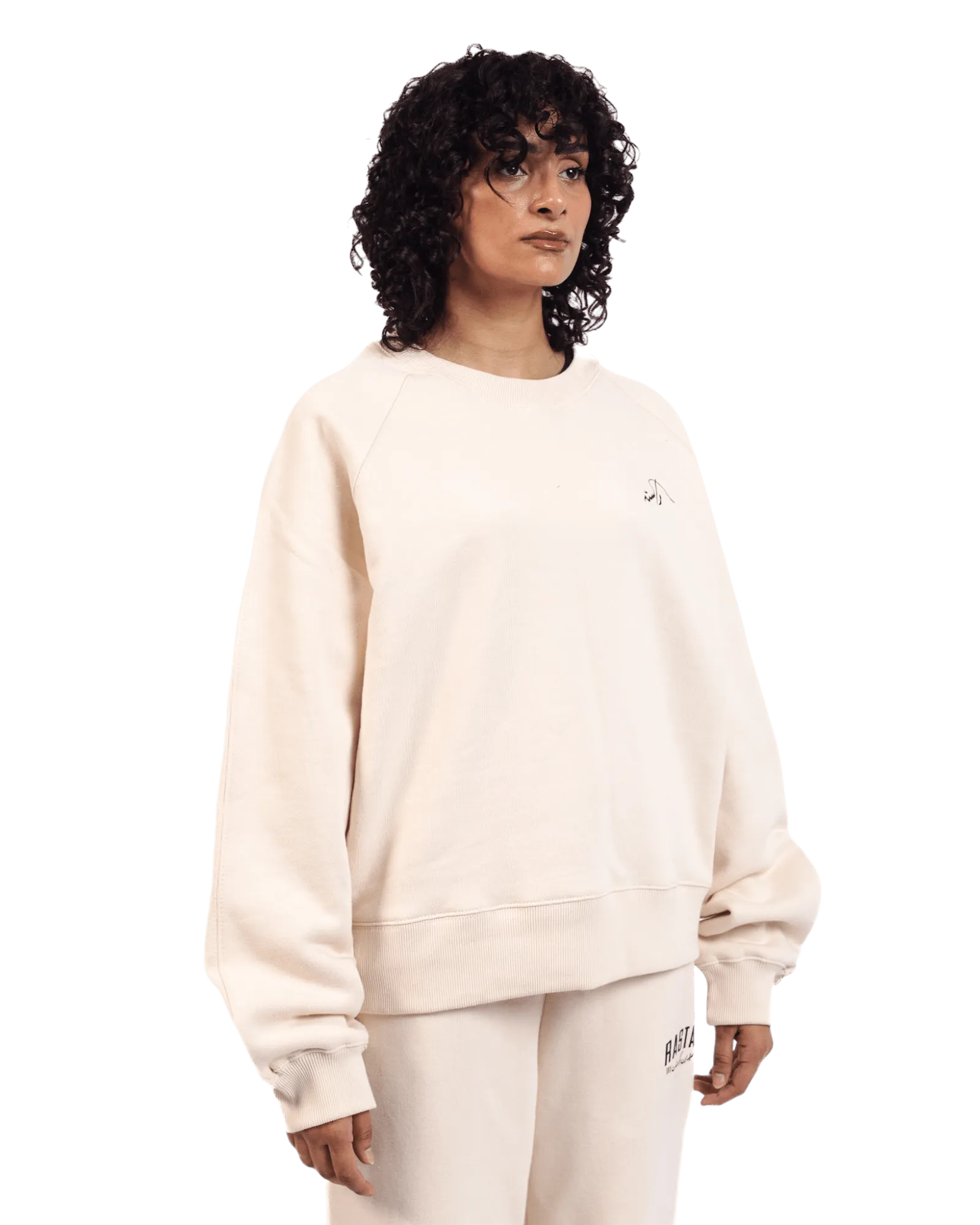 BEIGE LOGO SWEATSHIRT (v2)