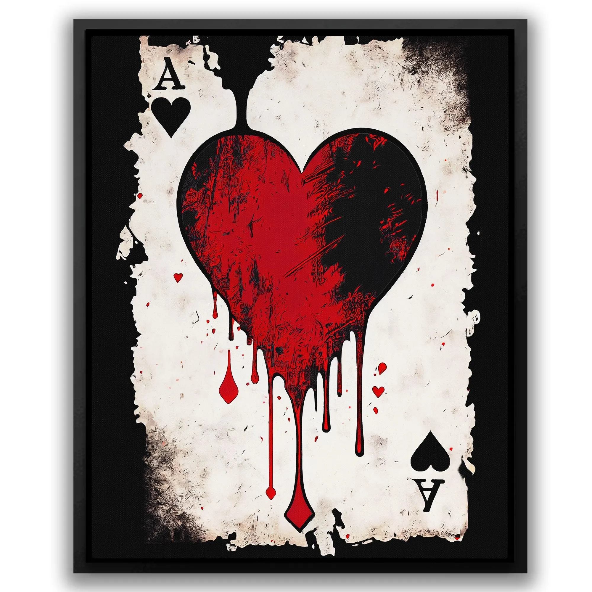 Black Ace of Hearts