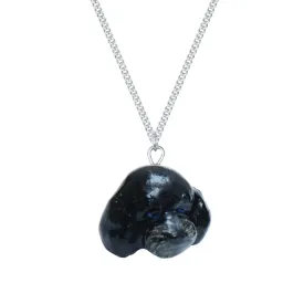 Black Poodle Head Necklace