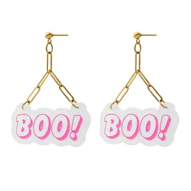 Boo! Glow-in-the-dark Earrings