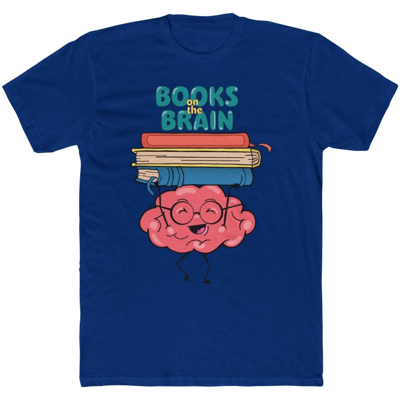 Books on the Brain Unisex Tee