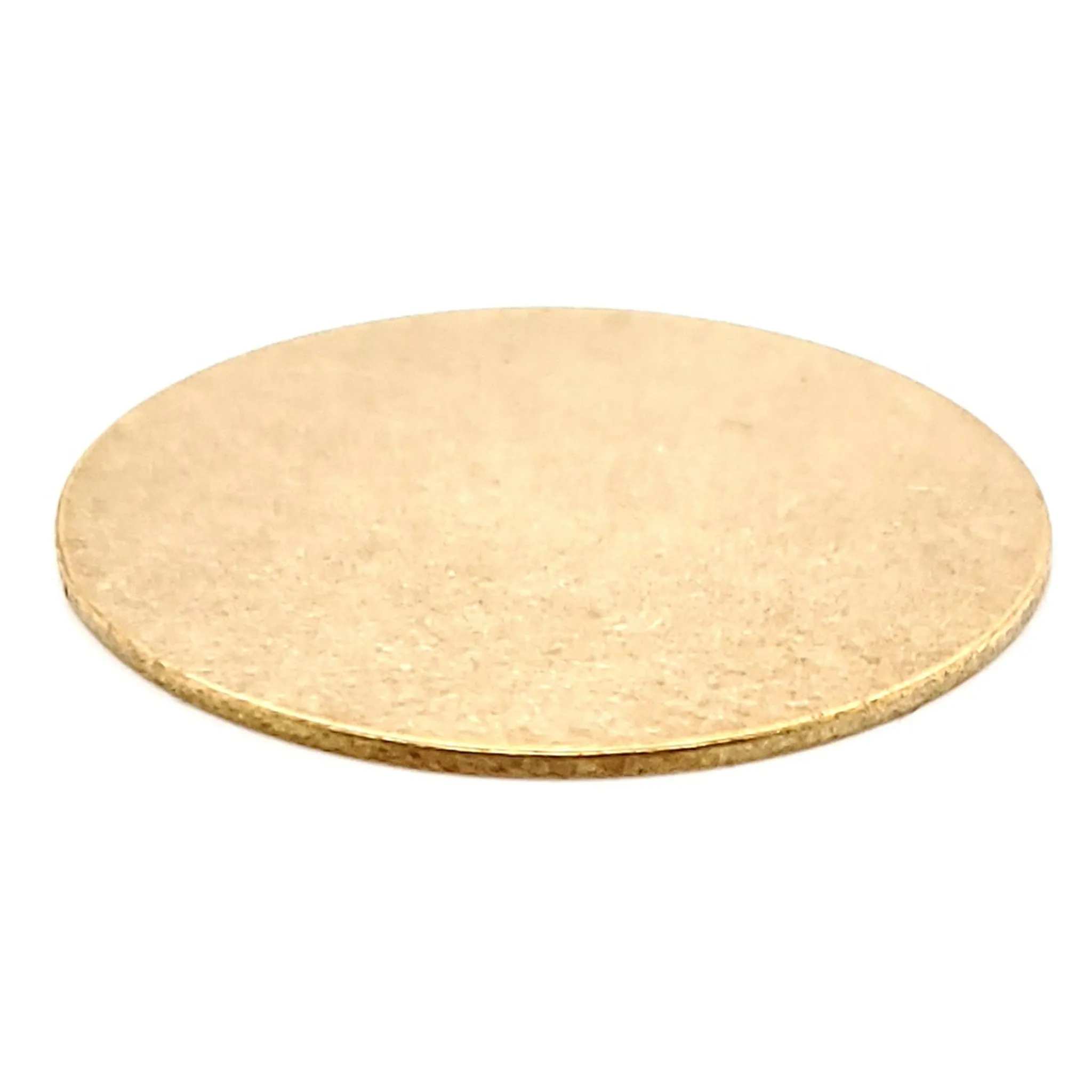 Brass Blank Round Disc / SBB0197