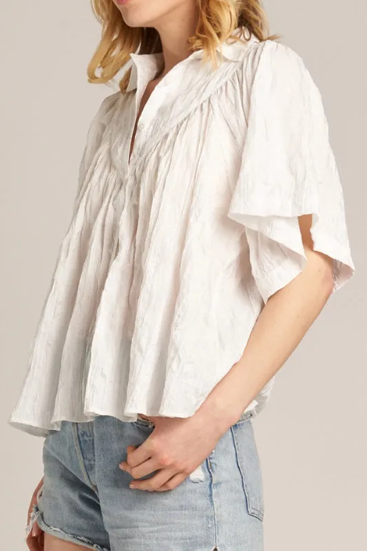 brenna top - white