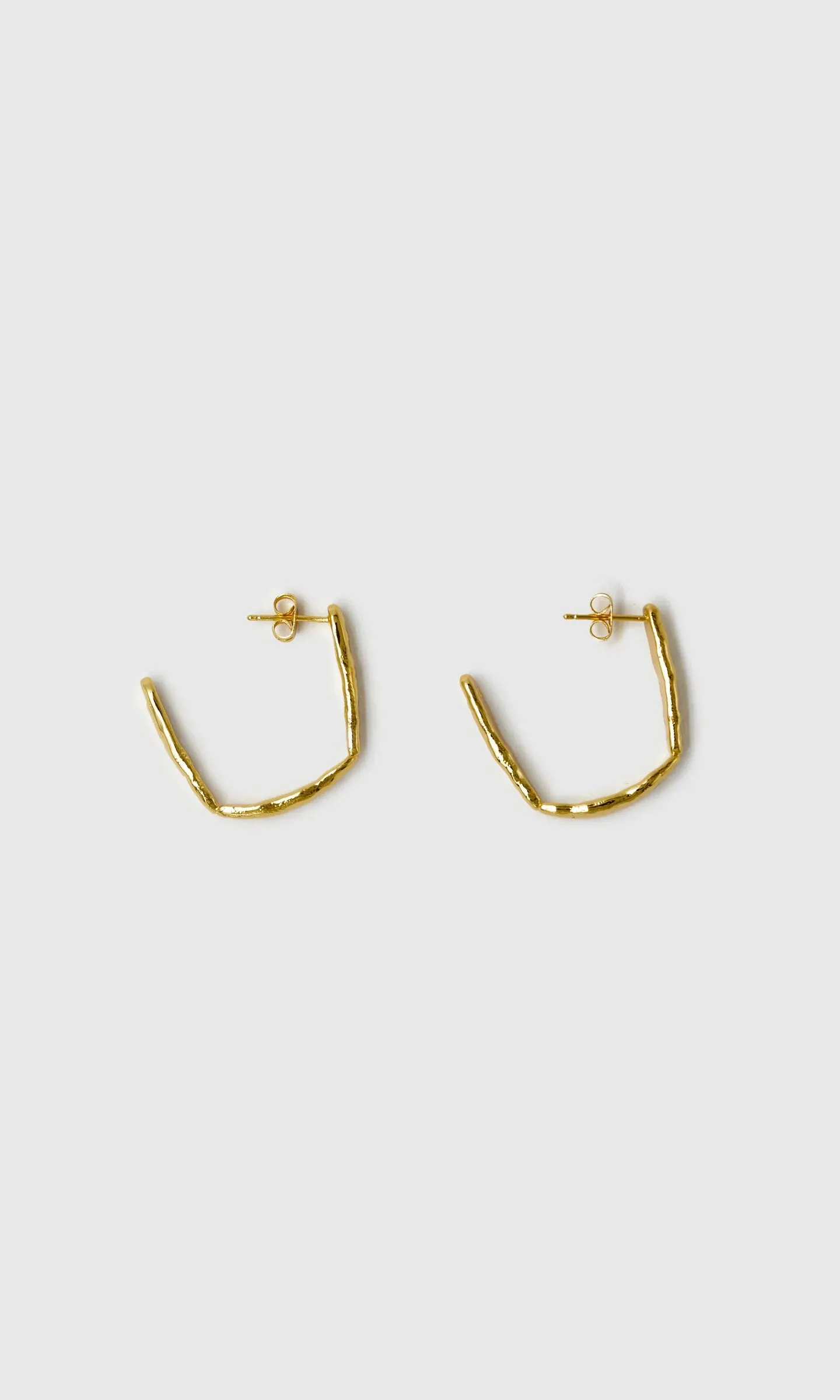 Brie Leon Frida Stud Hoop Earrings