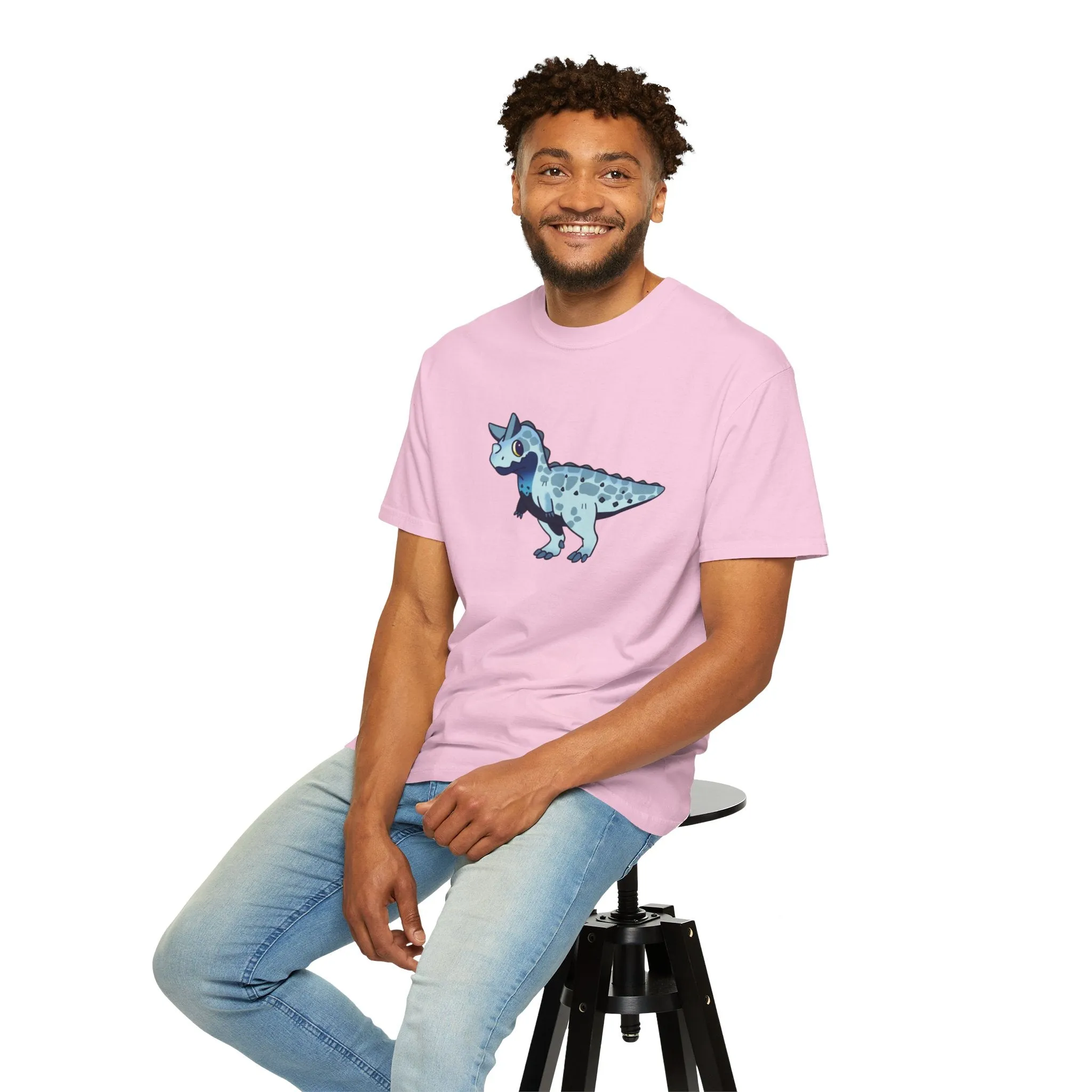 Bright Sky Carnotaurus with Plates T-Shirt