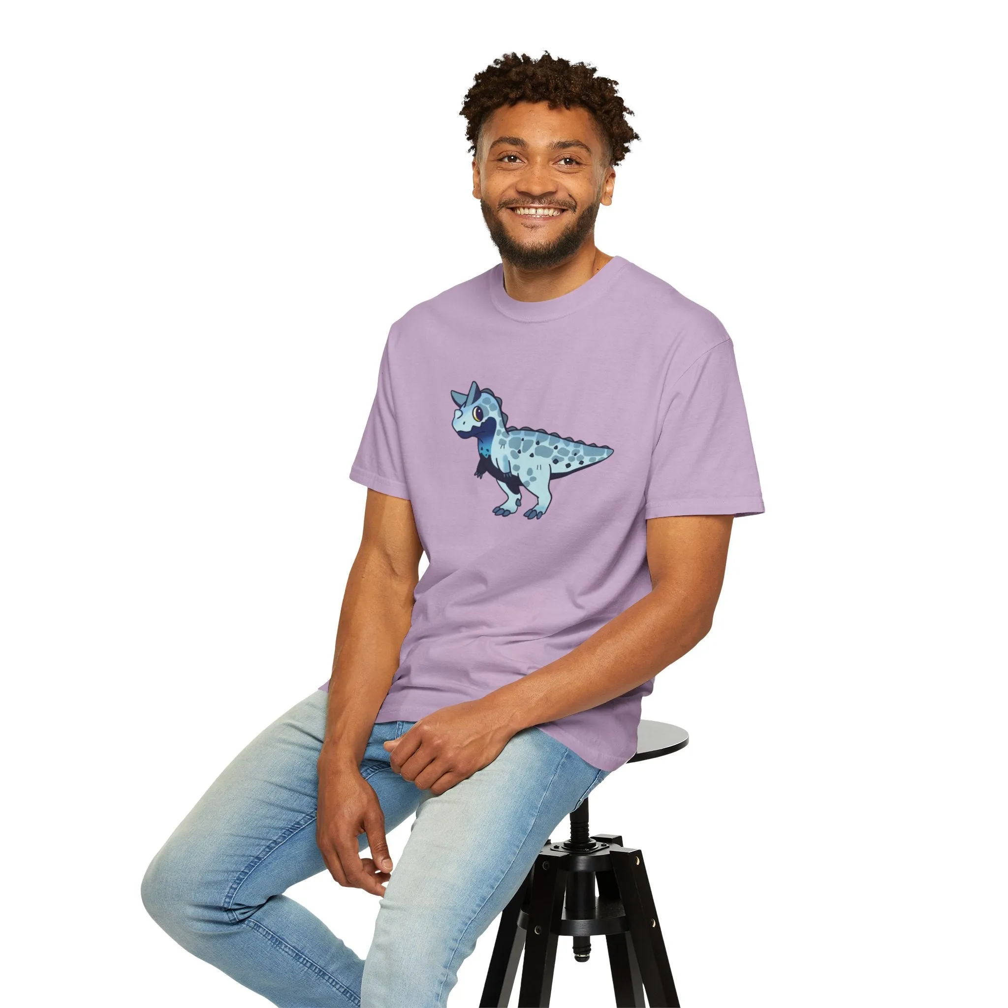 Bright Sky Carnotaurus with Plates T-Shirt