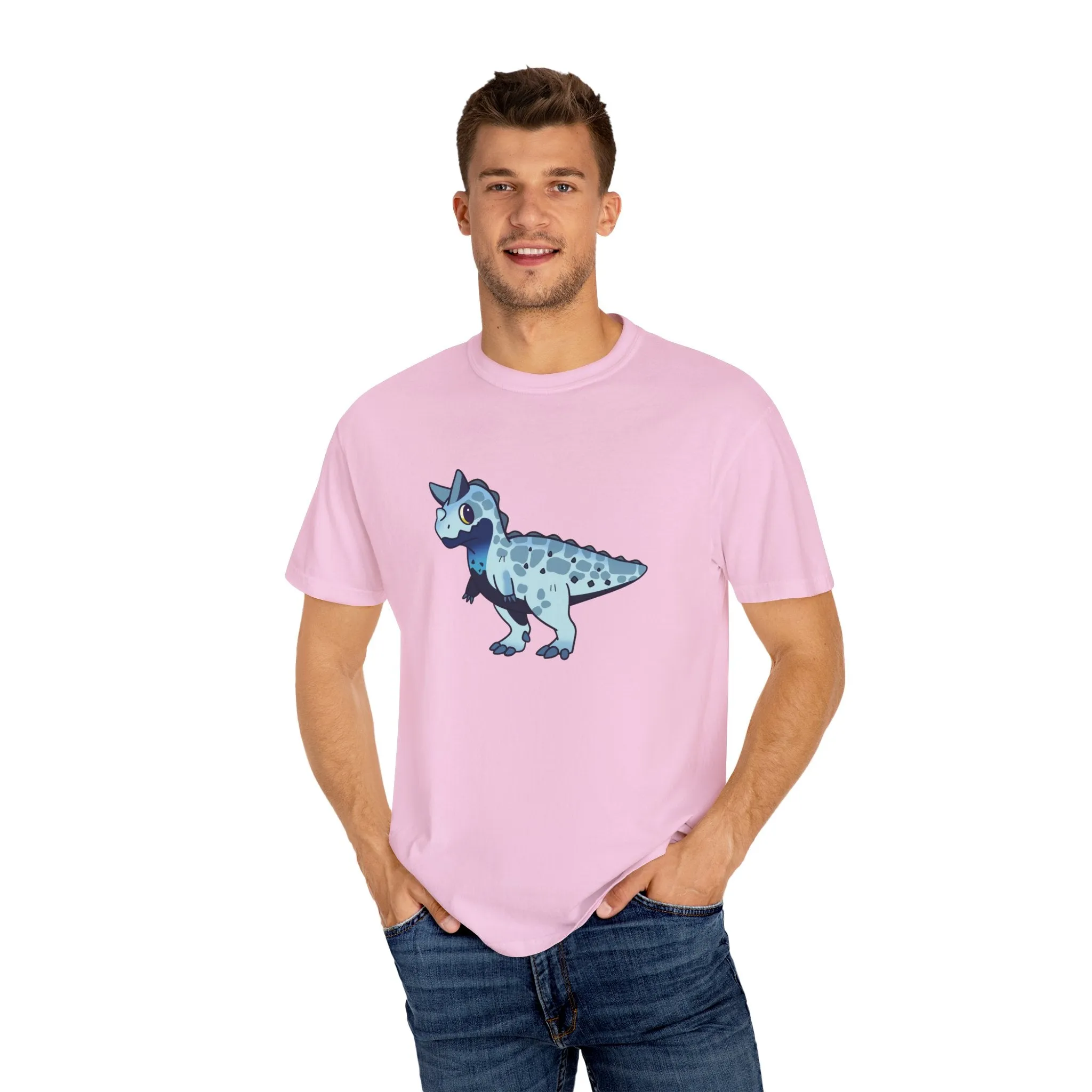 Bright Sky Carnotaurus with Plates T-Shirt