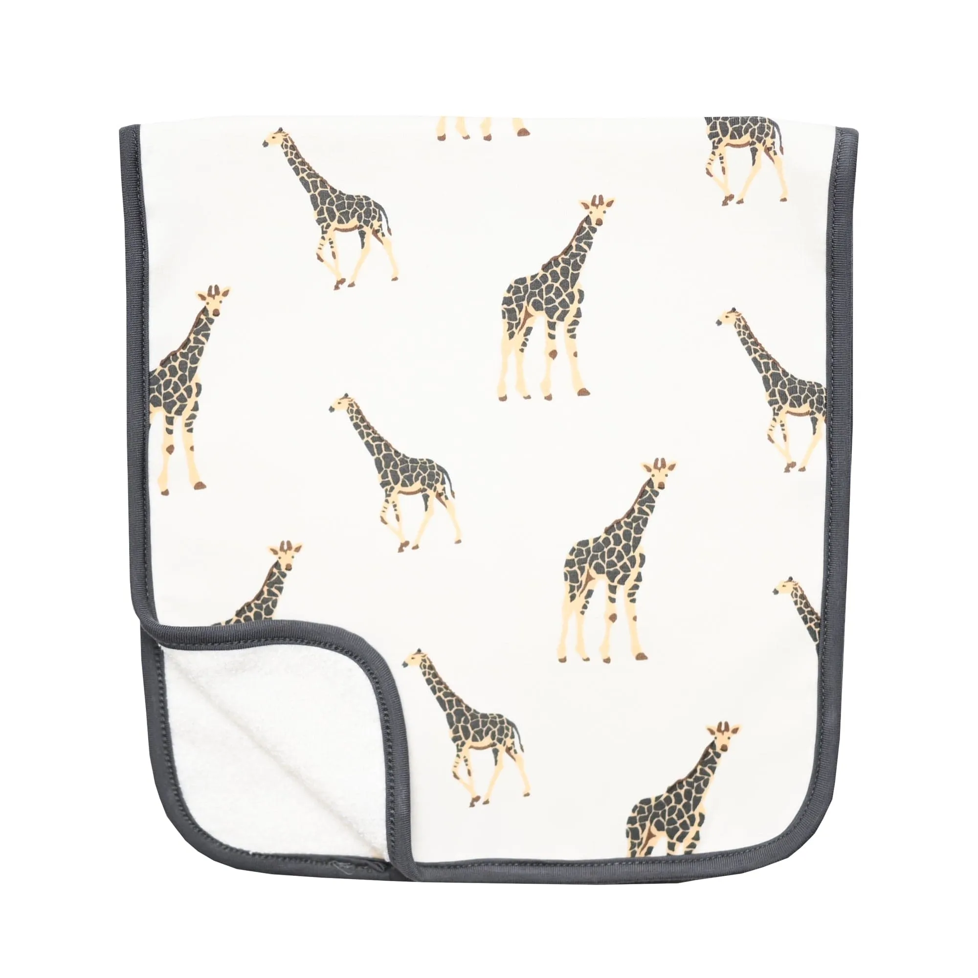 Burp Cloth in Giraffe