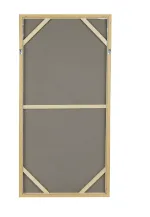 CANVAS GEOMETRIC ART DECO INSPIRED LINE ART WALL DECOR WITH GOLD FRAME