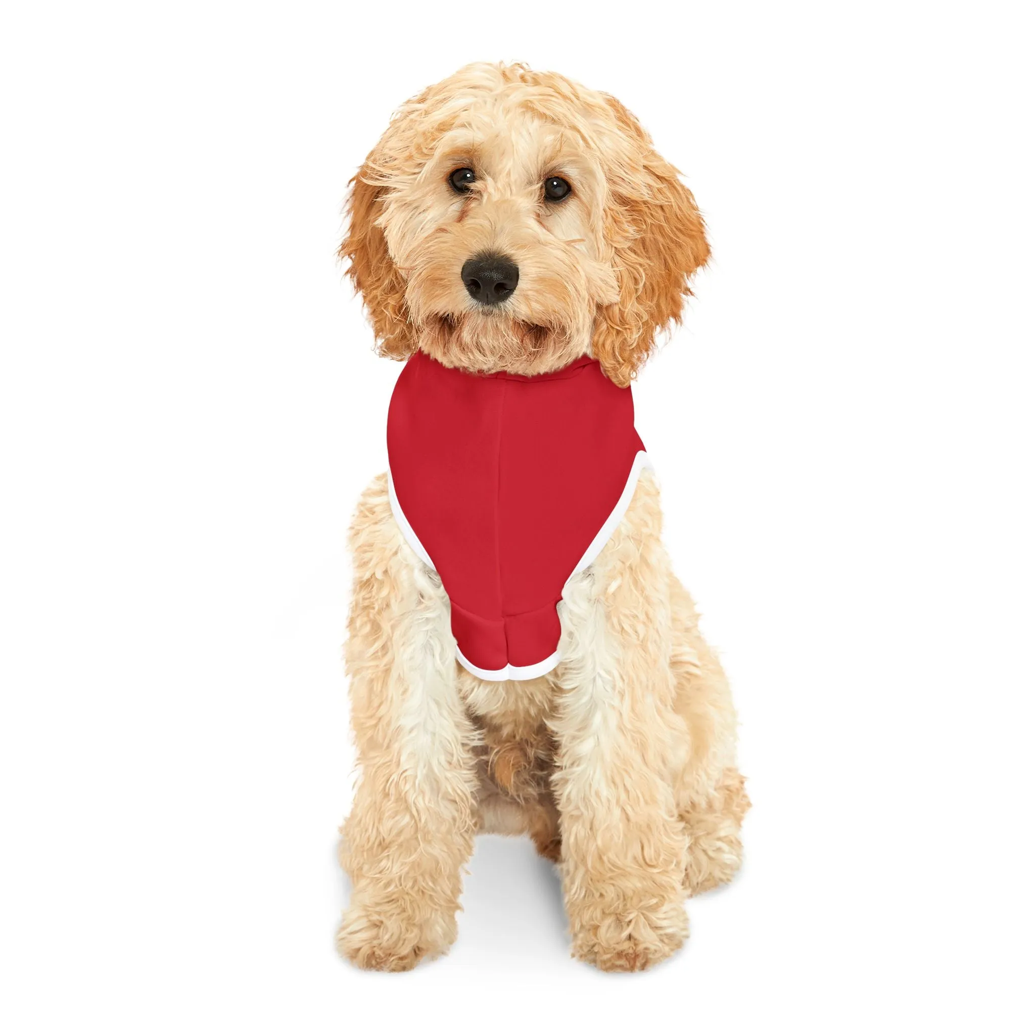 Cats for Kennedy Pet Hoodie | Red