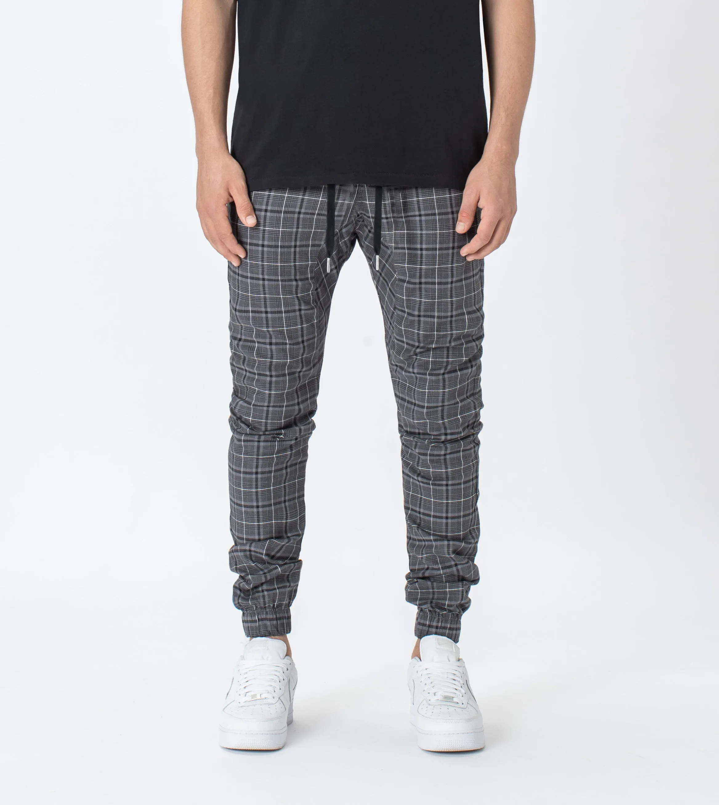 Check Sureshot Jogger Dk Grey