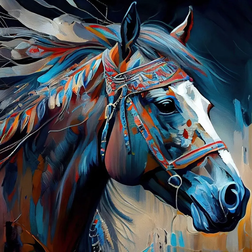 Cherokee Horse 3 - Alicia Smith