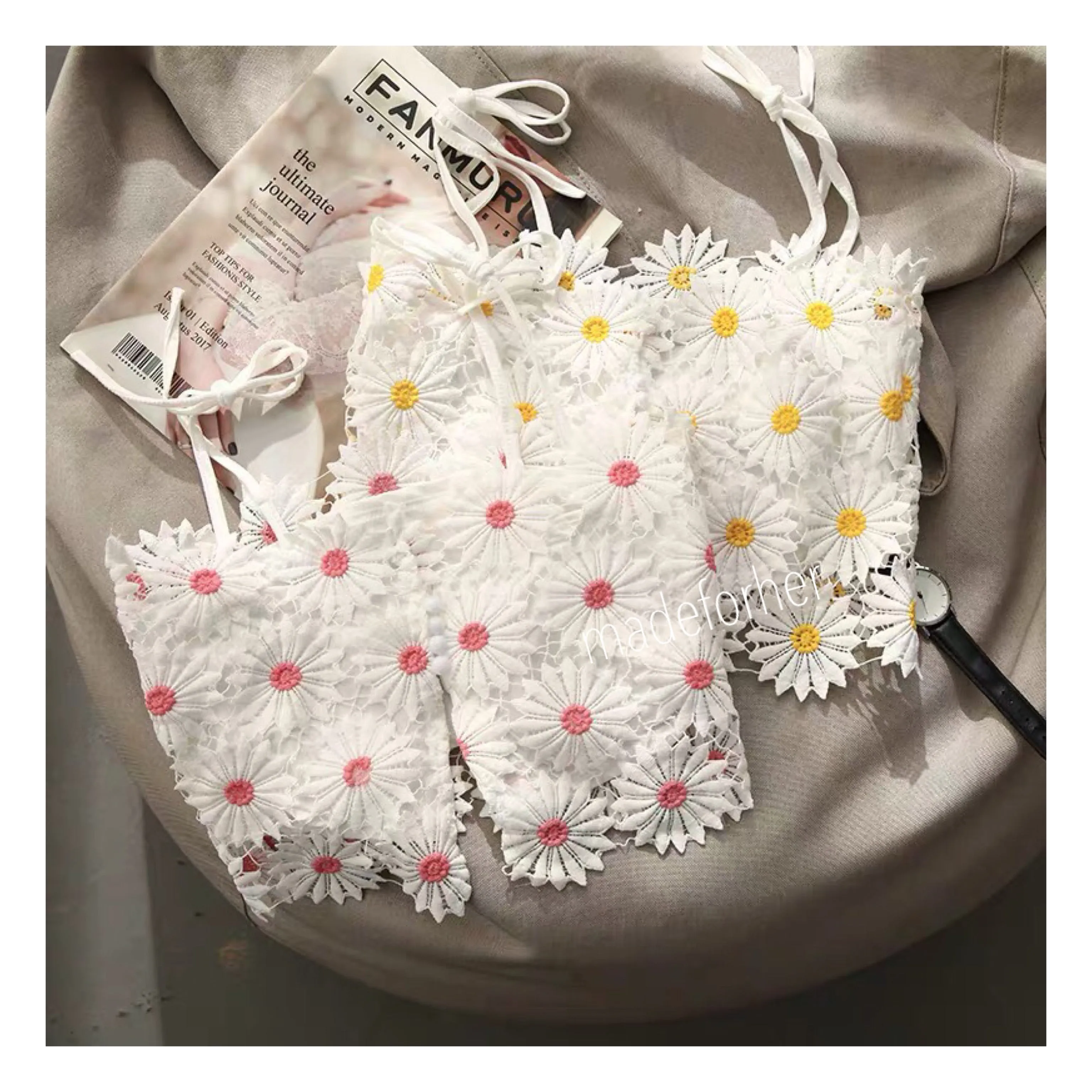 Daisy Crop Top