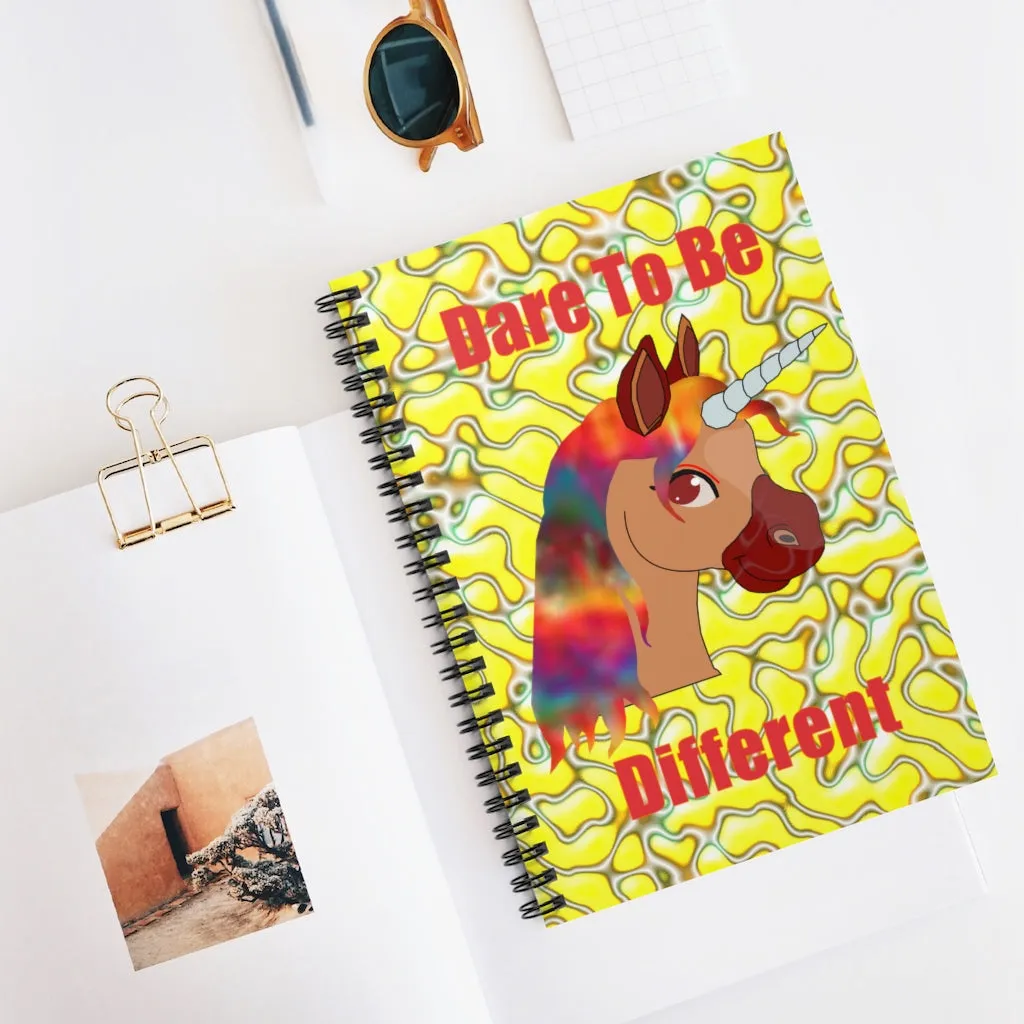 Dare to be Different, Spiral Lined Notebook