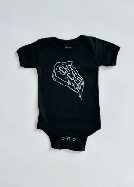 Deep Dish Onesie - Black