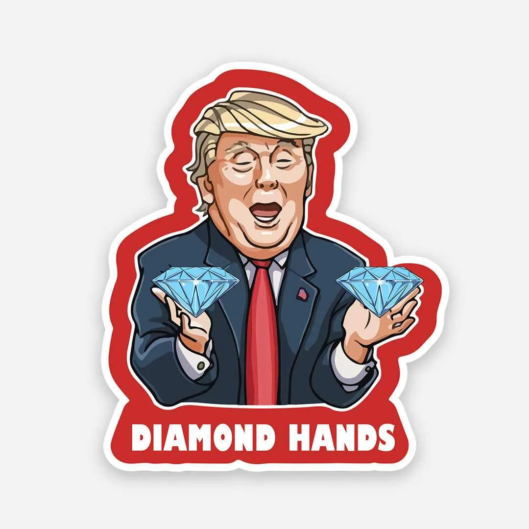 Diamond Hands sticker