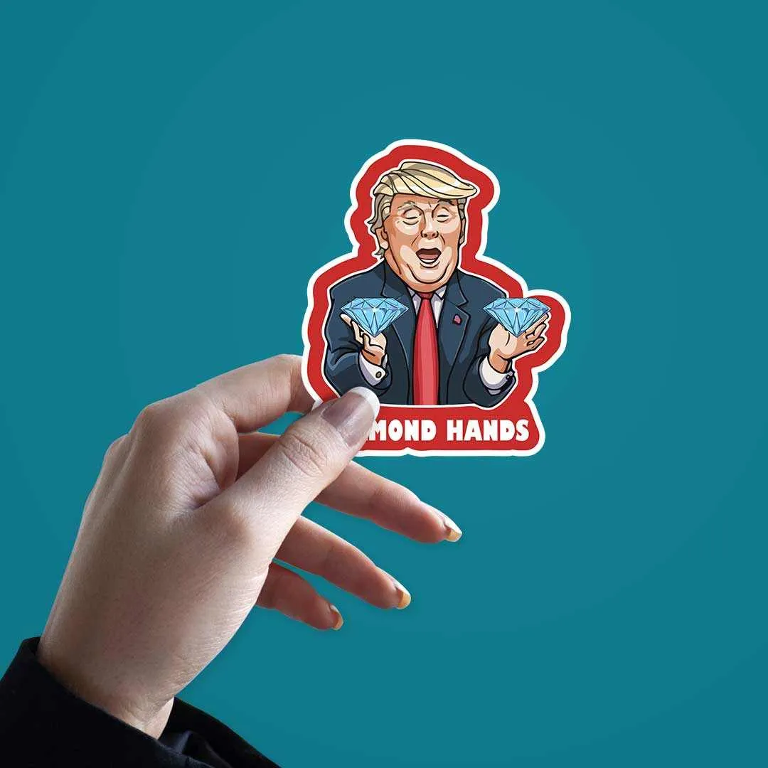 Diamond Hands sticker