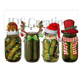 DTF Transfer - Xmas Pickles