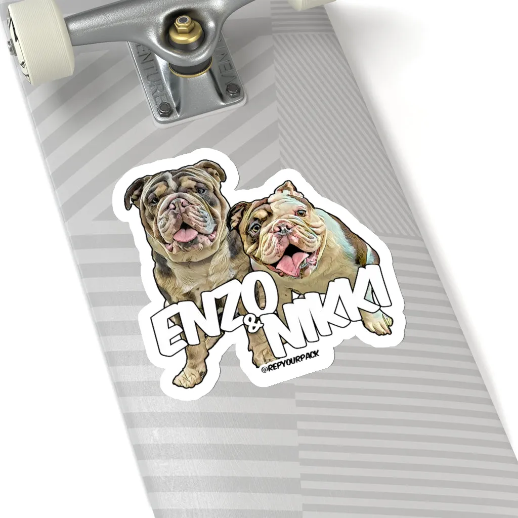 Enzo & Nikki Stickers