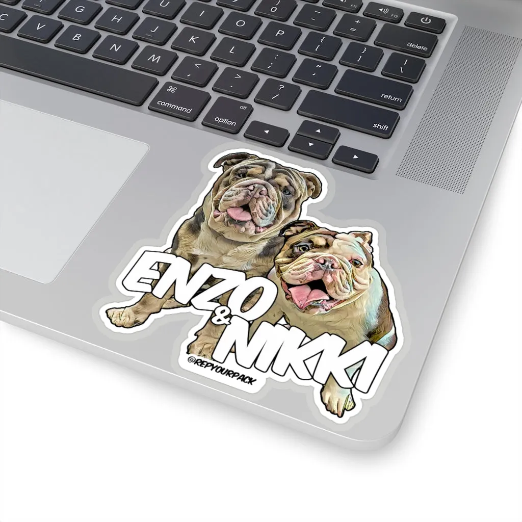 Enzo & Nikki Stickers