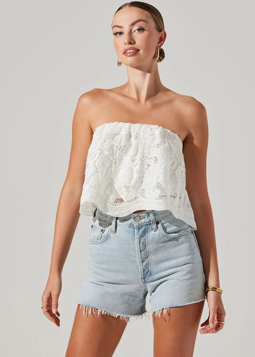 Evren Top - White