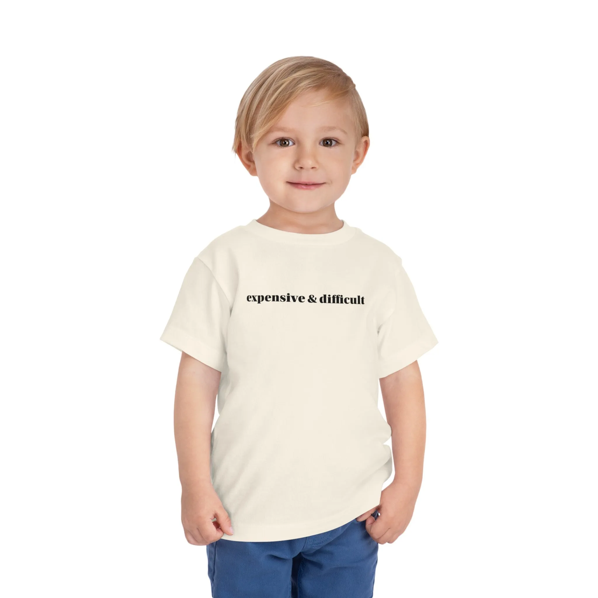 Expensive and Difficult Toddler Short Sleeve Tee