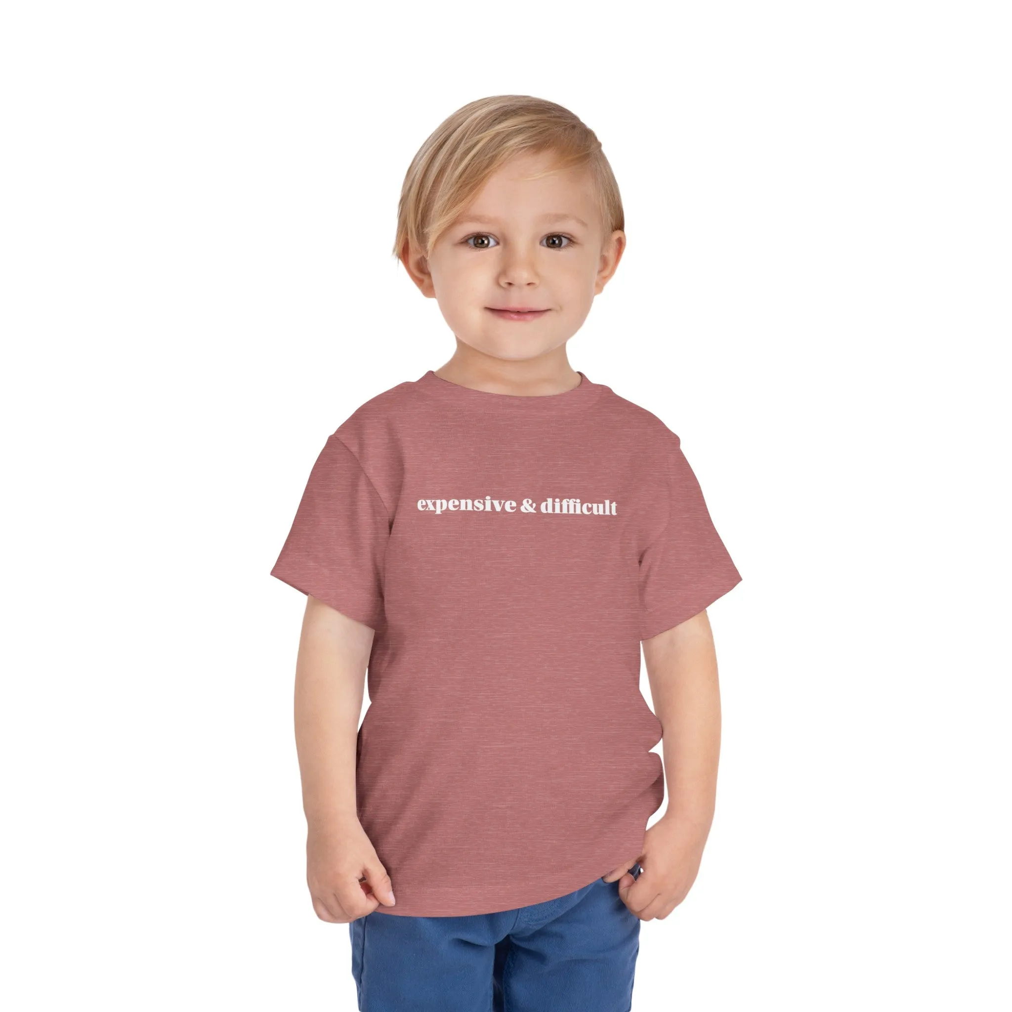 Expensive and Difficult Toddler Short Sleeve Tee