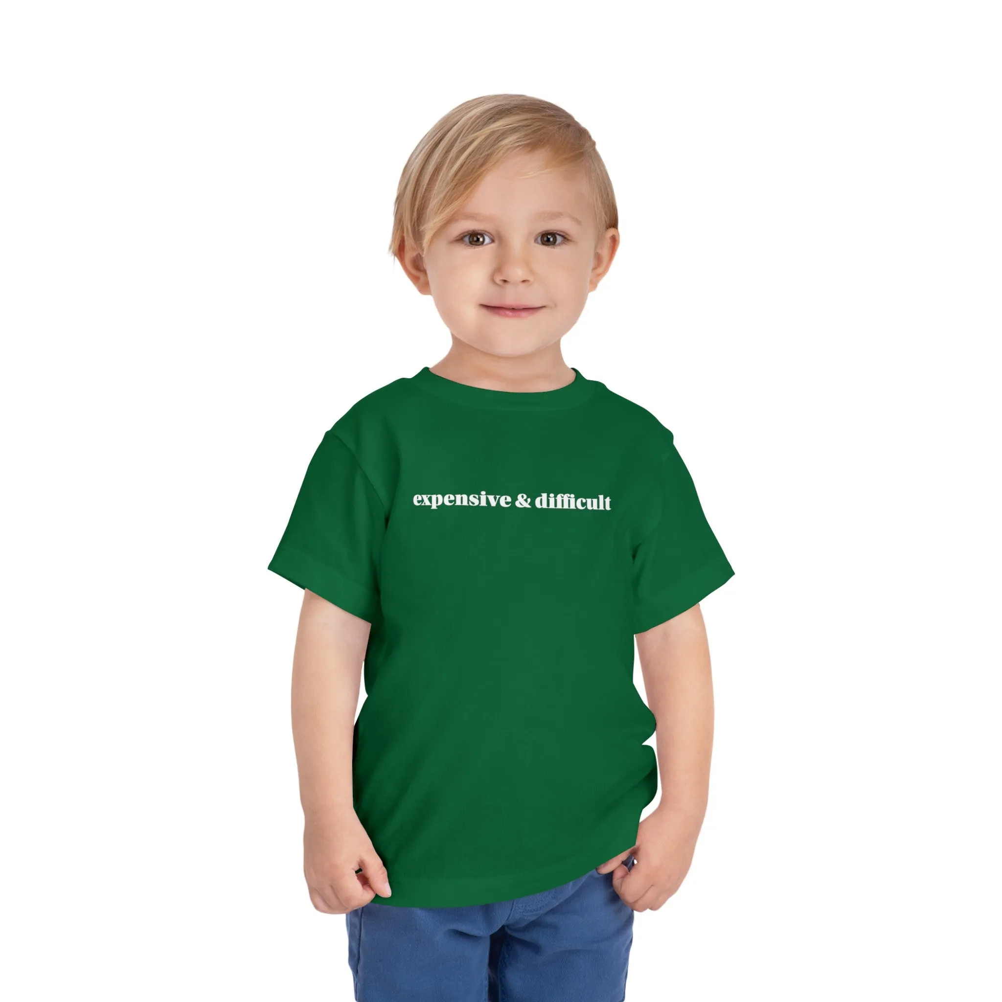 Expensive and Difficult Toddler Short Sleeve Tee