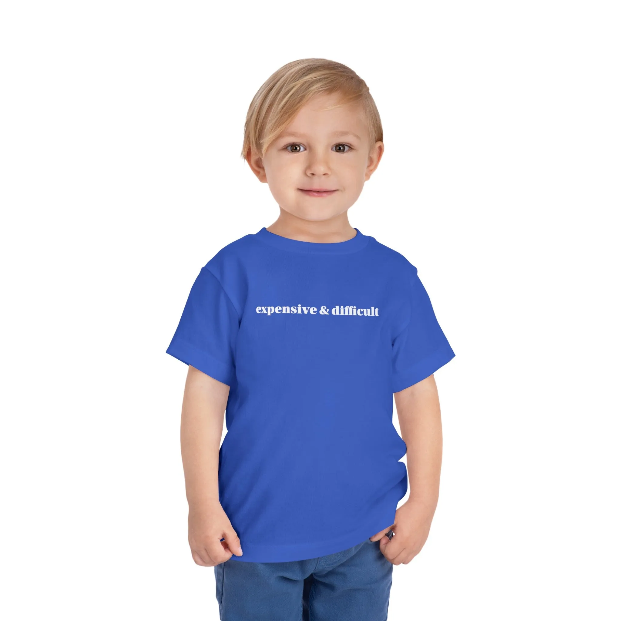 Expensive and Difficult Toddler Short Sleeve Tee