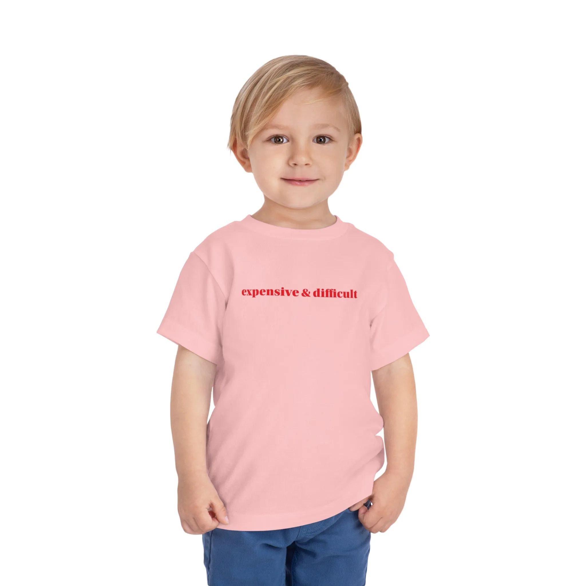 Expensive and Difficult Toddler Short Sleeve Tee