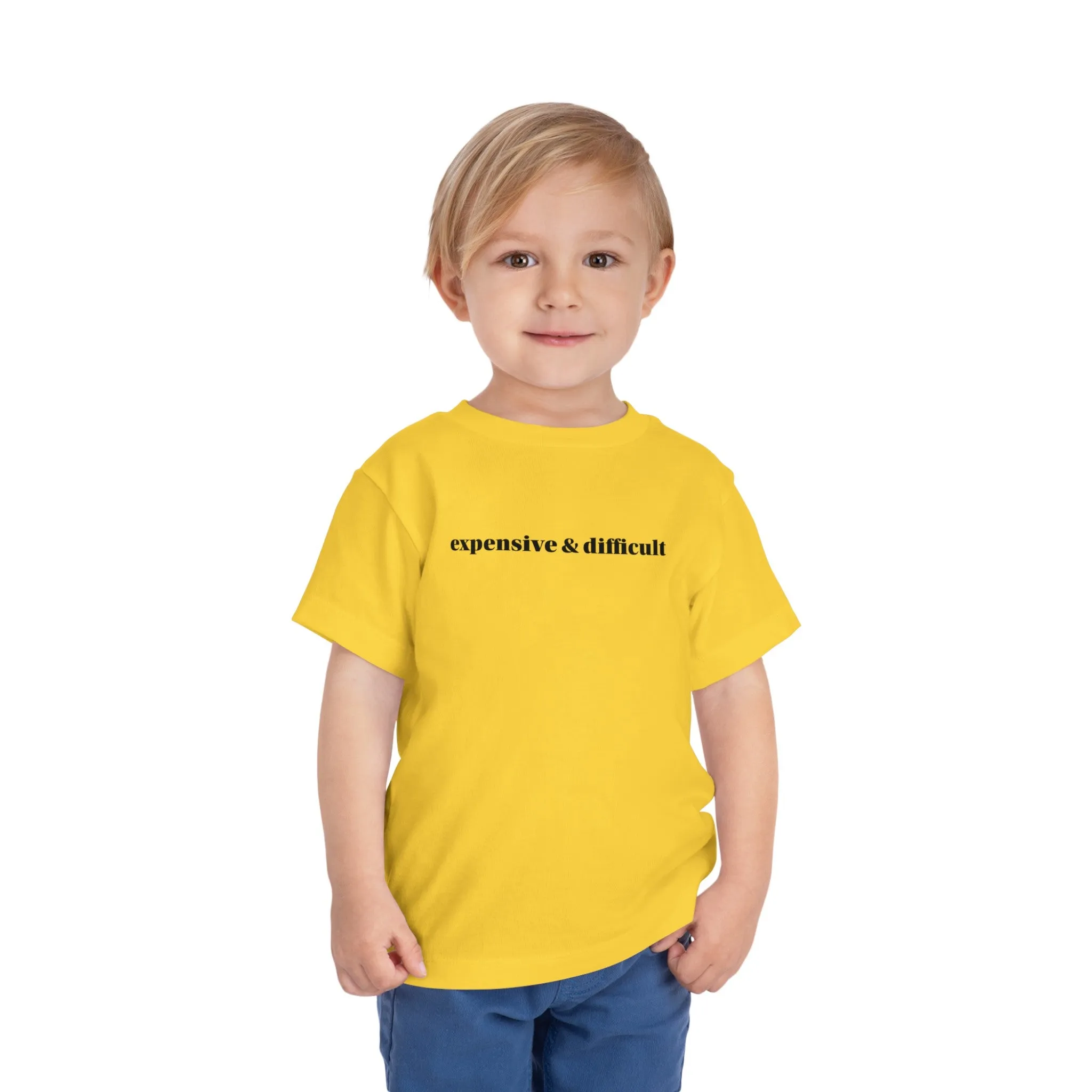 Expensive and Difficult Toddler Short Sleeve Tee