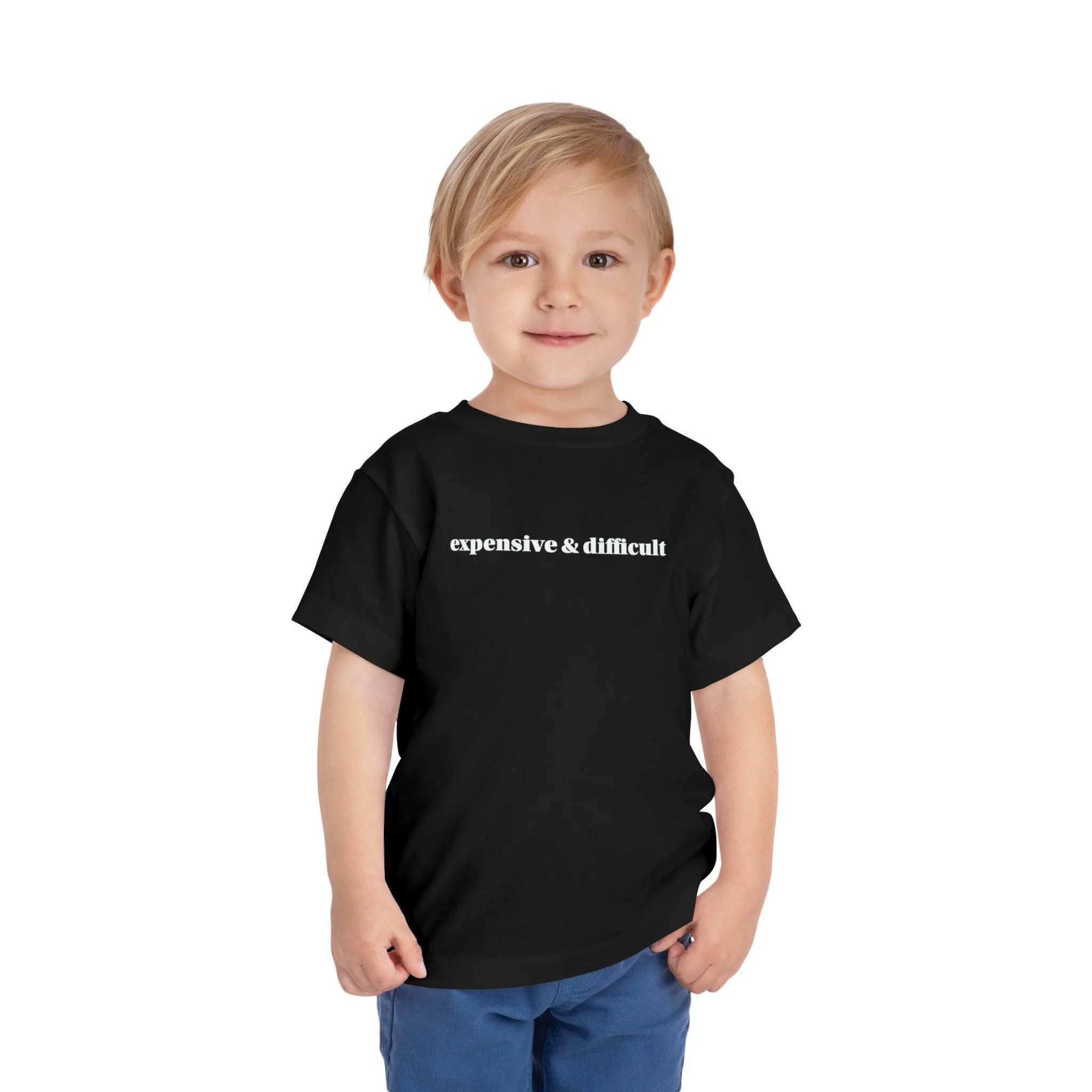 Expensive and Difficult Toddler Short Sleeve Tee