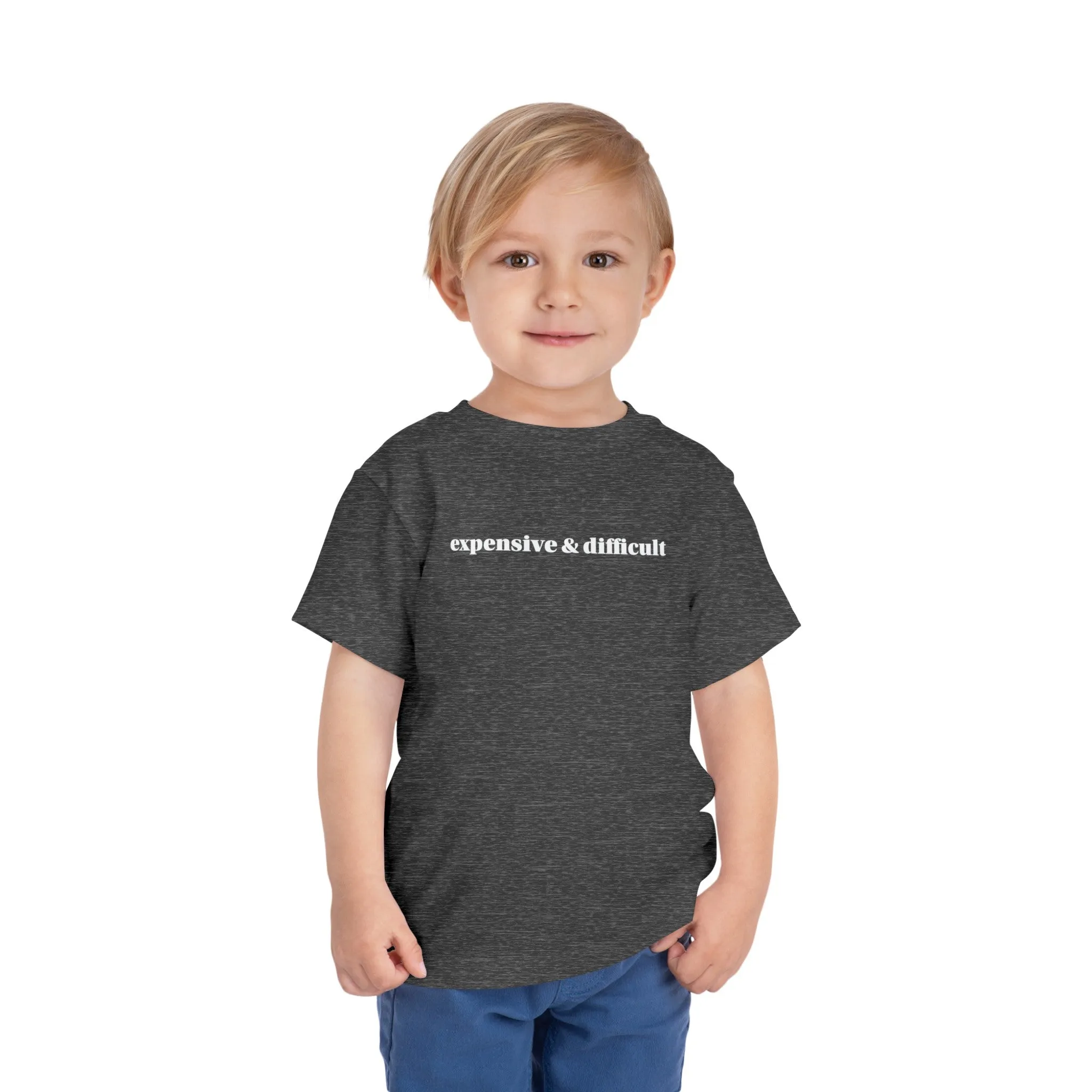 Expensive and Difficult Toddler Short Sleeve Tee