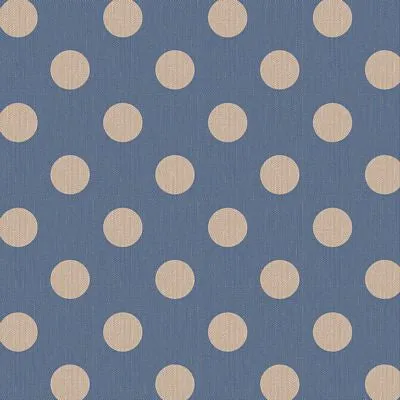 Fabric Chambray Dots Denim TIL160057 from Tilda, coordinates with any Tilda Collection