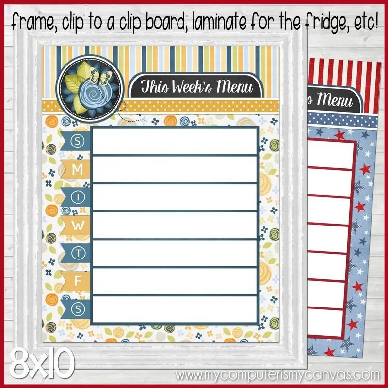 Family Command Center PRINTABLES {Discounted Bundle}